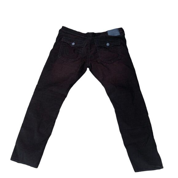 Rare true religion jeans size 42 GENO FLAP T red/Black - Picture 9 of 15